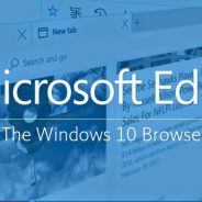 Windows 10 Edge browser doesn’t have a “save download” prompt. Here’s how to make one.