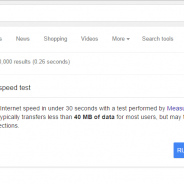 Test Your Internet Speed Right From Google….